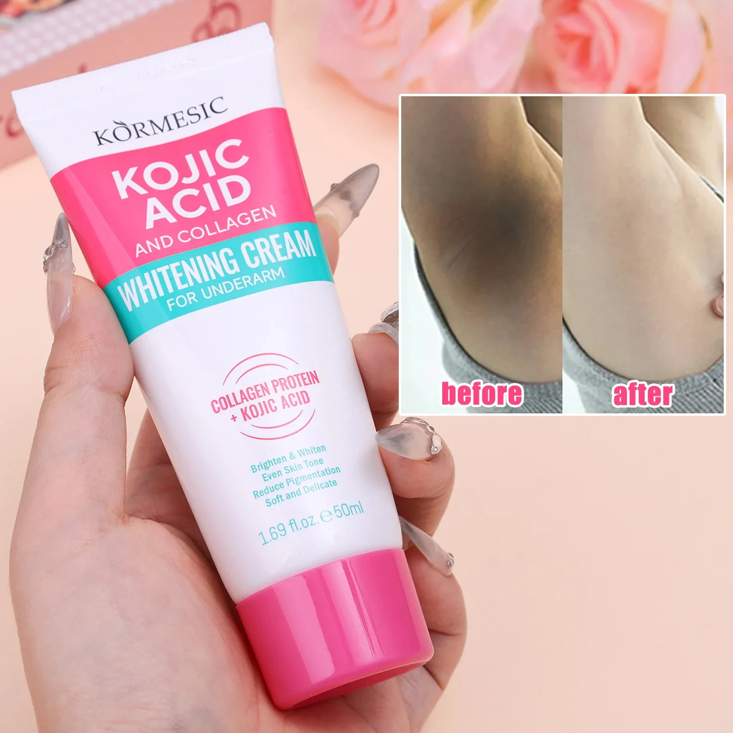 Anti-Aging Face Cream - Crema Blanqueadora de Axilas con Colágeno