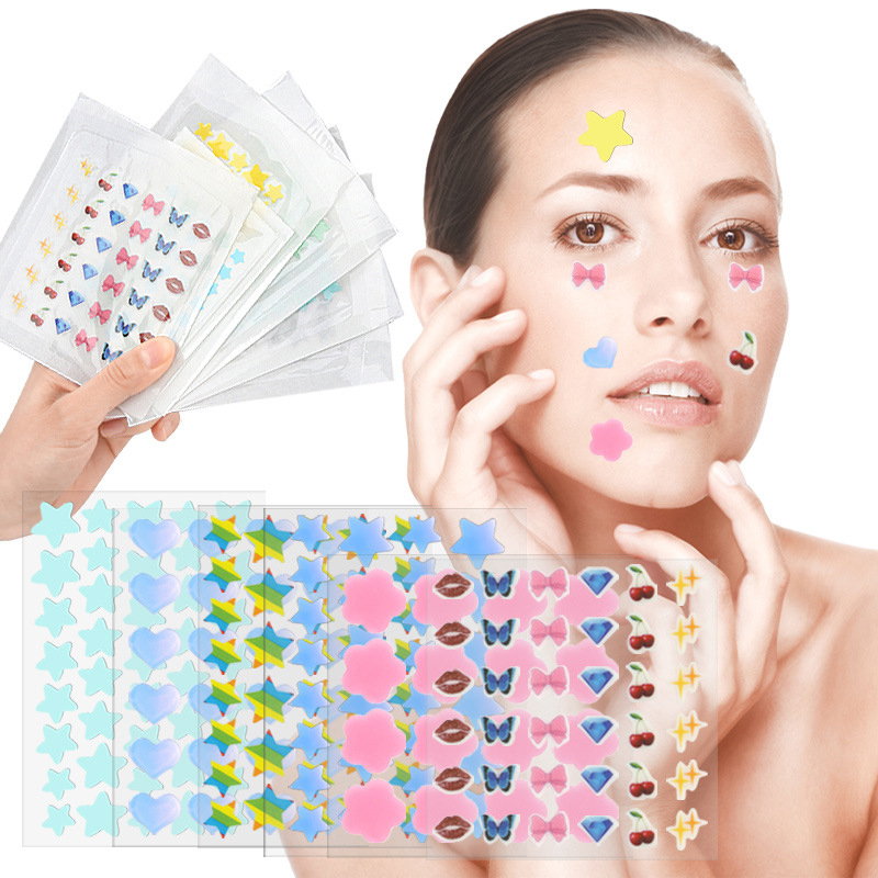 Beauty For Makeup - Parche de Acné de Dibujos Animados