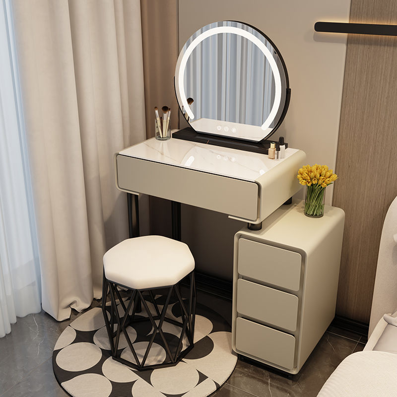 Beauty Makeup Vanity Set - Mueble de Maquillaje Moderno con Espejo