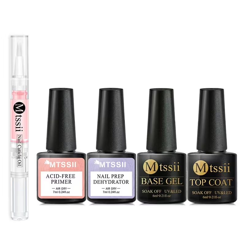 Nail Dehydrator Primer - Set de 5 Esmaltes de Uñas