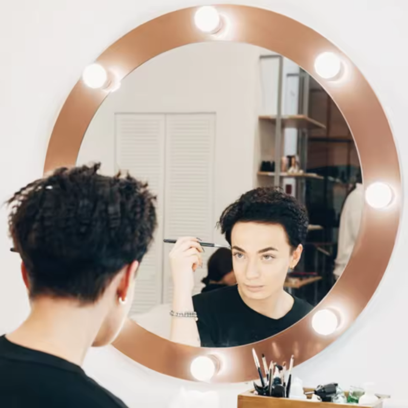 Woman Beauty Makeup - Luces LED de Maquillaje para Mujer,