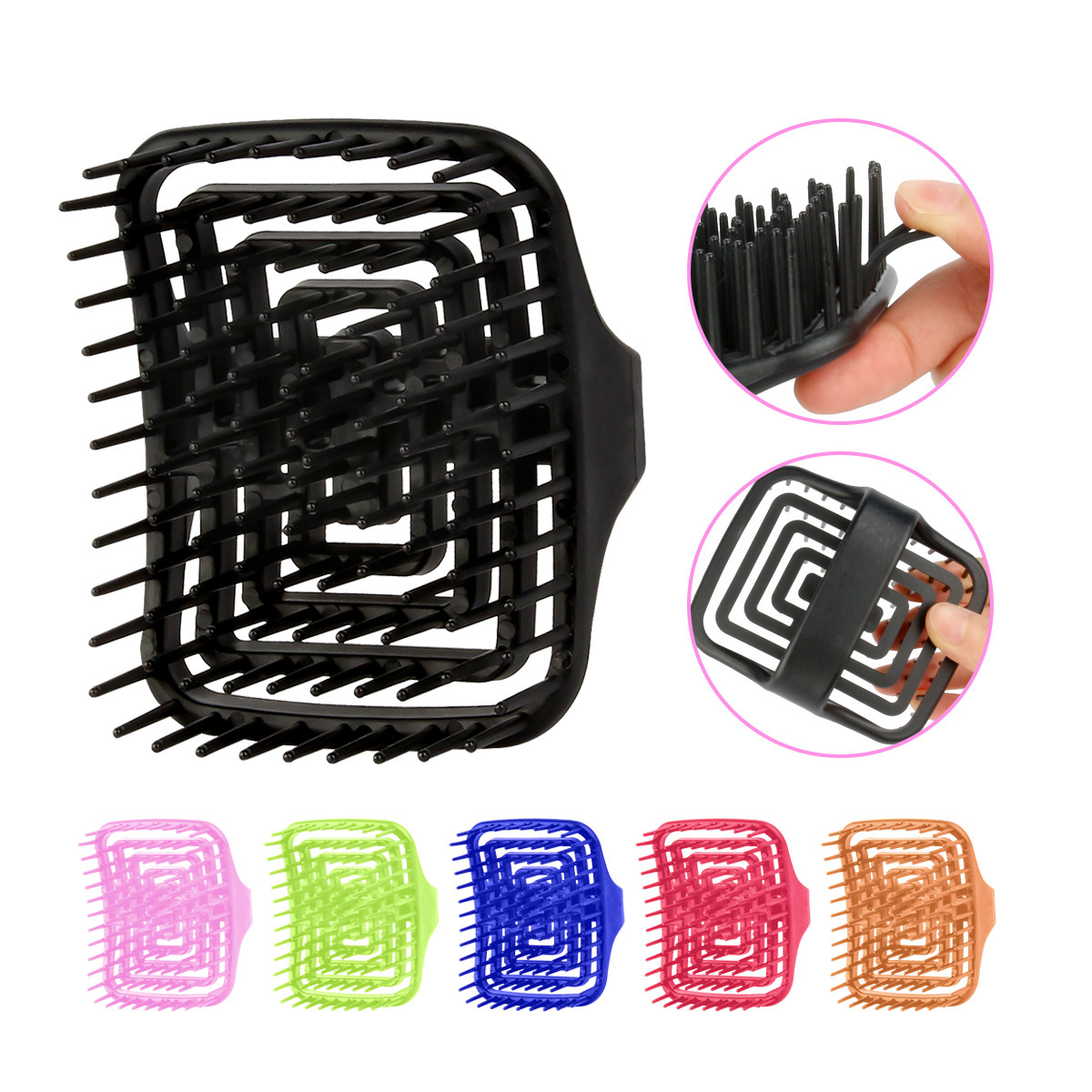 Hair Scalp Massager - Cepillo de Masaje para el Cuero