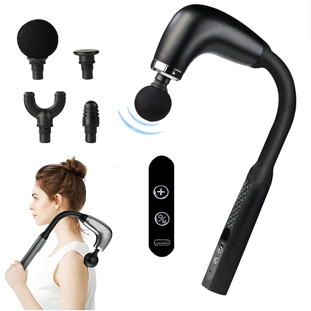 Hair Scalp Massager - Pistola de masaje fascial portátil, pistola