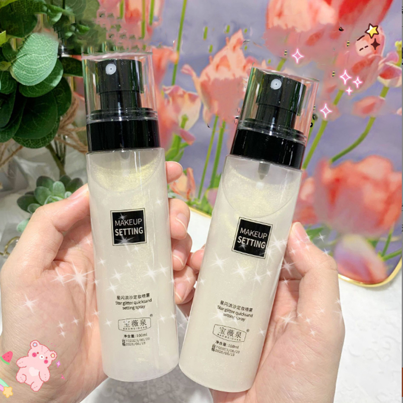 Beauty Makeup Fixer - Spray Fijador de Maquillaje Shimmer Star