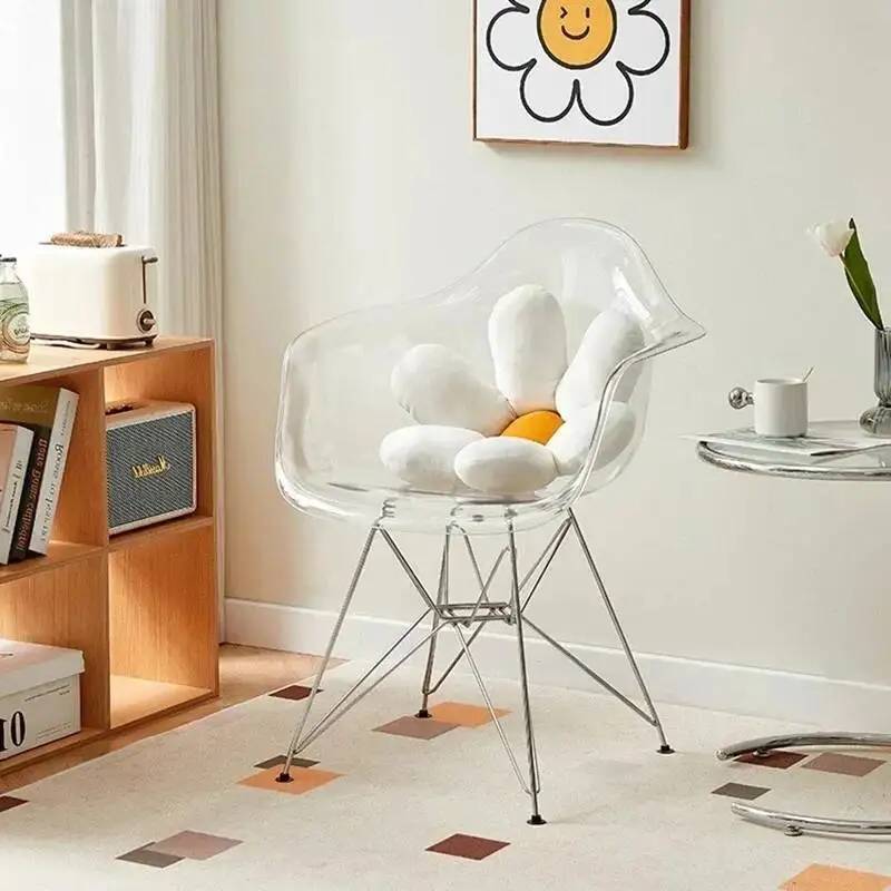 Beauty Makeup Design - Silla de comedor transparente Pranzo, silla