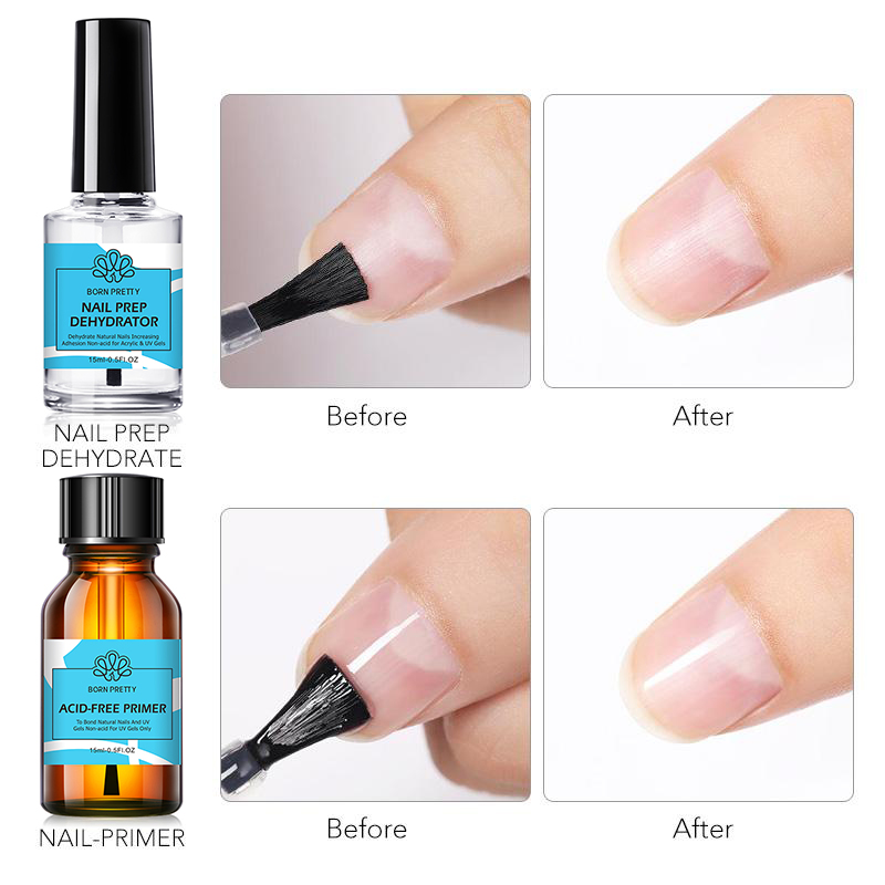 BORN PRETTY-impreso de uñas de - Nail Dehydrator Primer reseña y precio