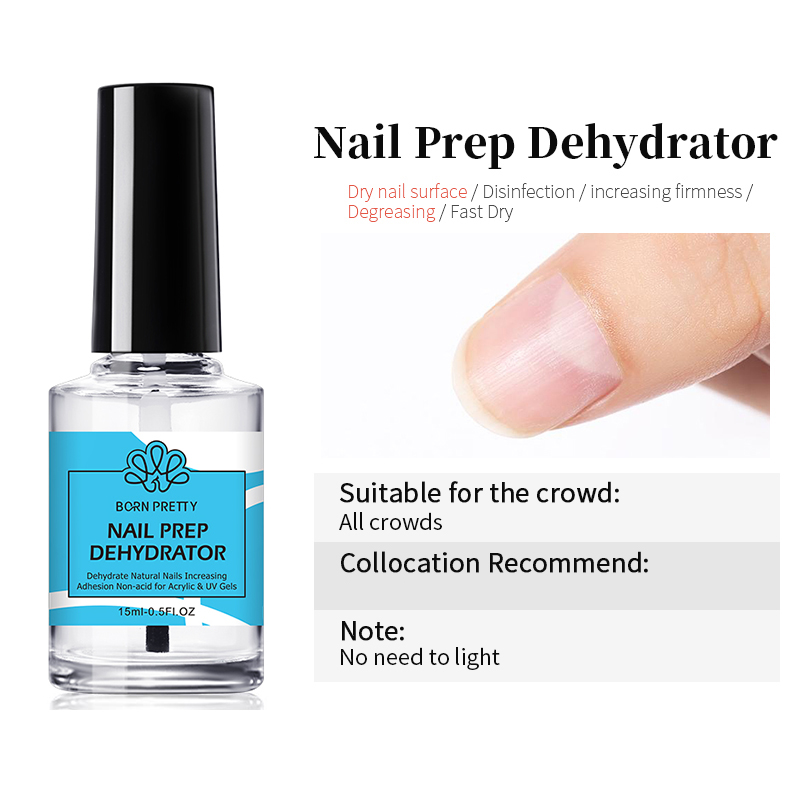 BORN PRETTY-impreso de uñas de - Nail Dehydrator Primer reseña y precio