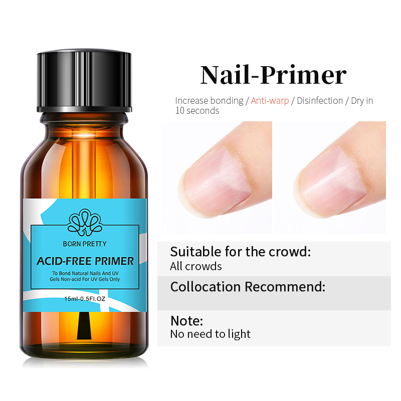 BORN PRETTY-impreso de uñas de - Nail Dehydrator Primer reseña y precio