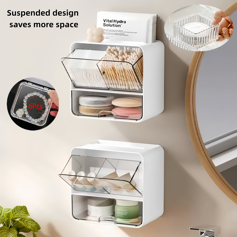 Juego de 8 piezas, un estante  - Beauty Makeup Vanity Set reseña y precio