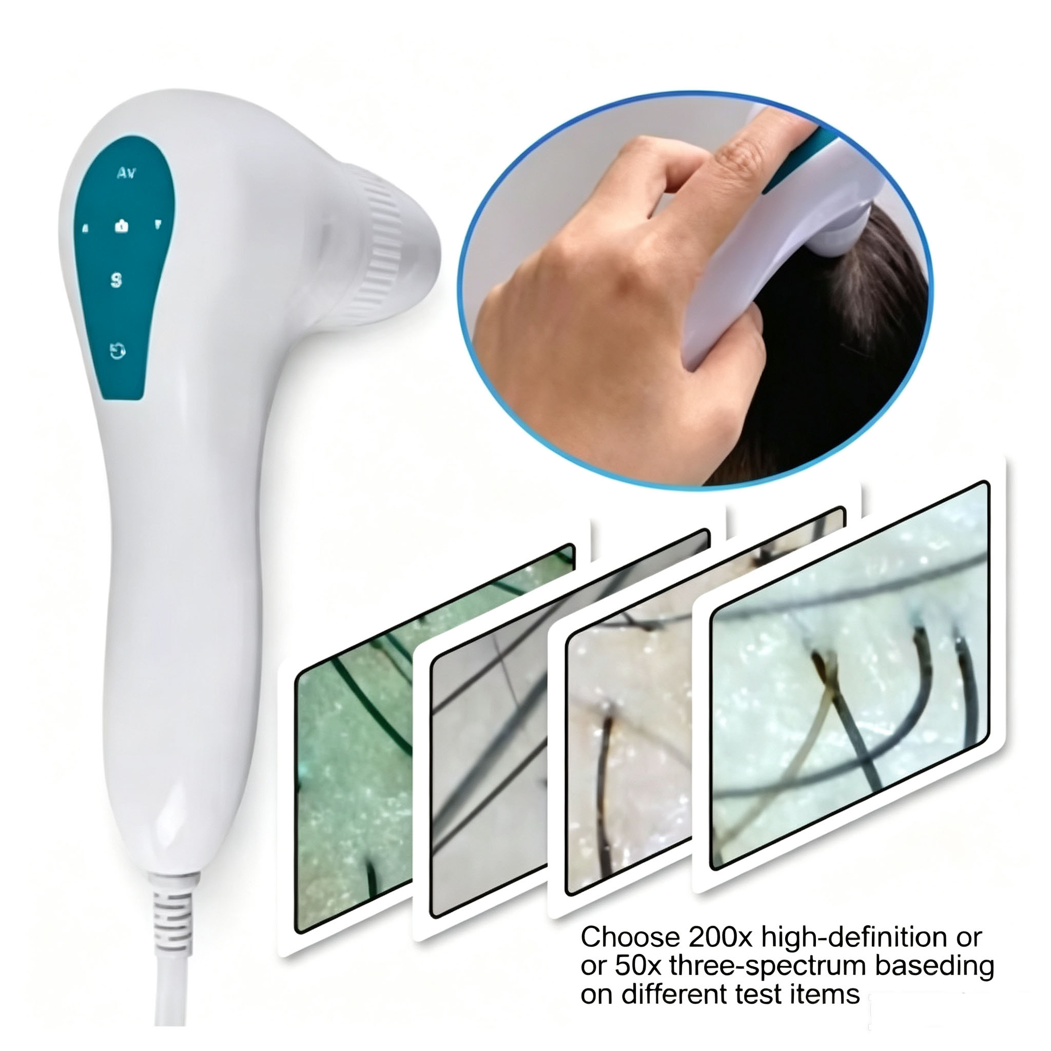 Detector de Folículos Capilare - Hair Scalp Massager reseña y precio