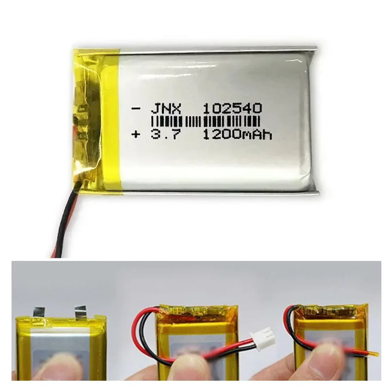 102540 3,7 V 1200 mAh batería  - Beauty Makeup Games Free reseña y precio