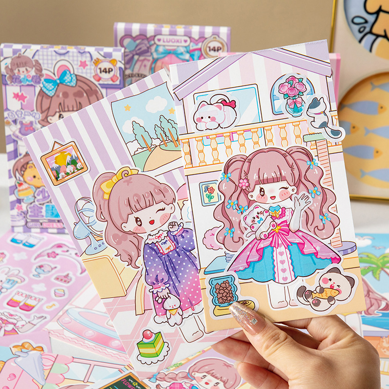 Libro de Pegatinas de Juego de - Beauty Makeup Games Free reseña y precio