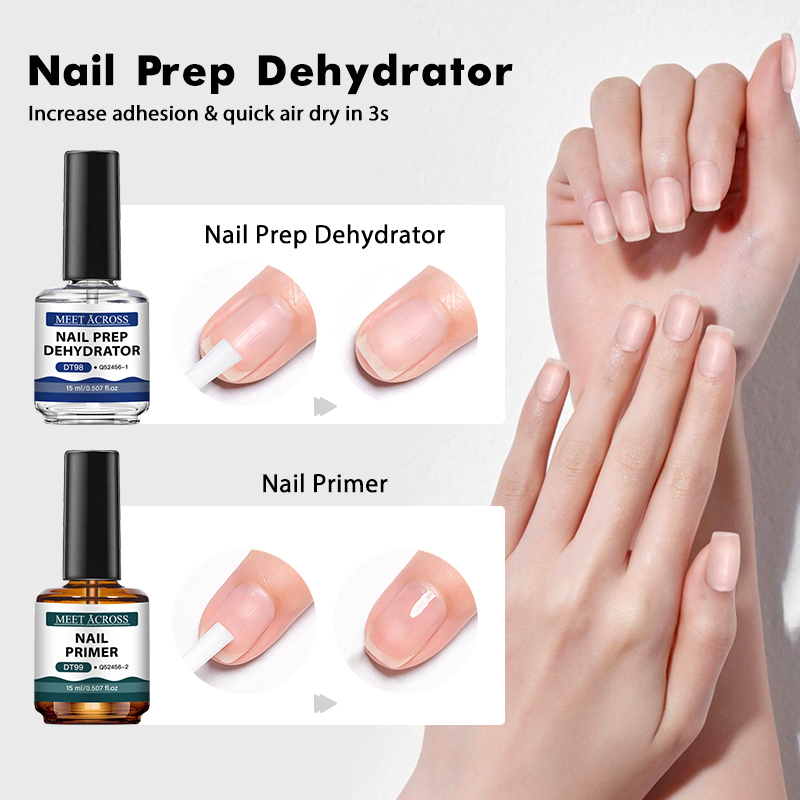 2PCS 15ml Set de Preparación d - Nail Dehydrator Primer reseña y precio