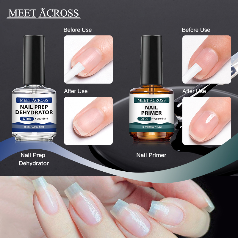 2PCS 15ml Set de Preparación d - Nail Dehydrator Primer reseña y precio