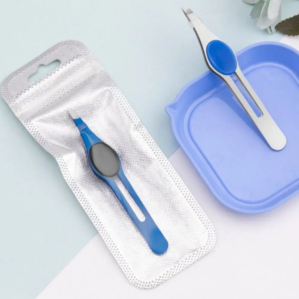 Pinzas para cejas de acero ino - Beauty Makeup Remover reseña y precio