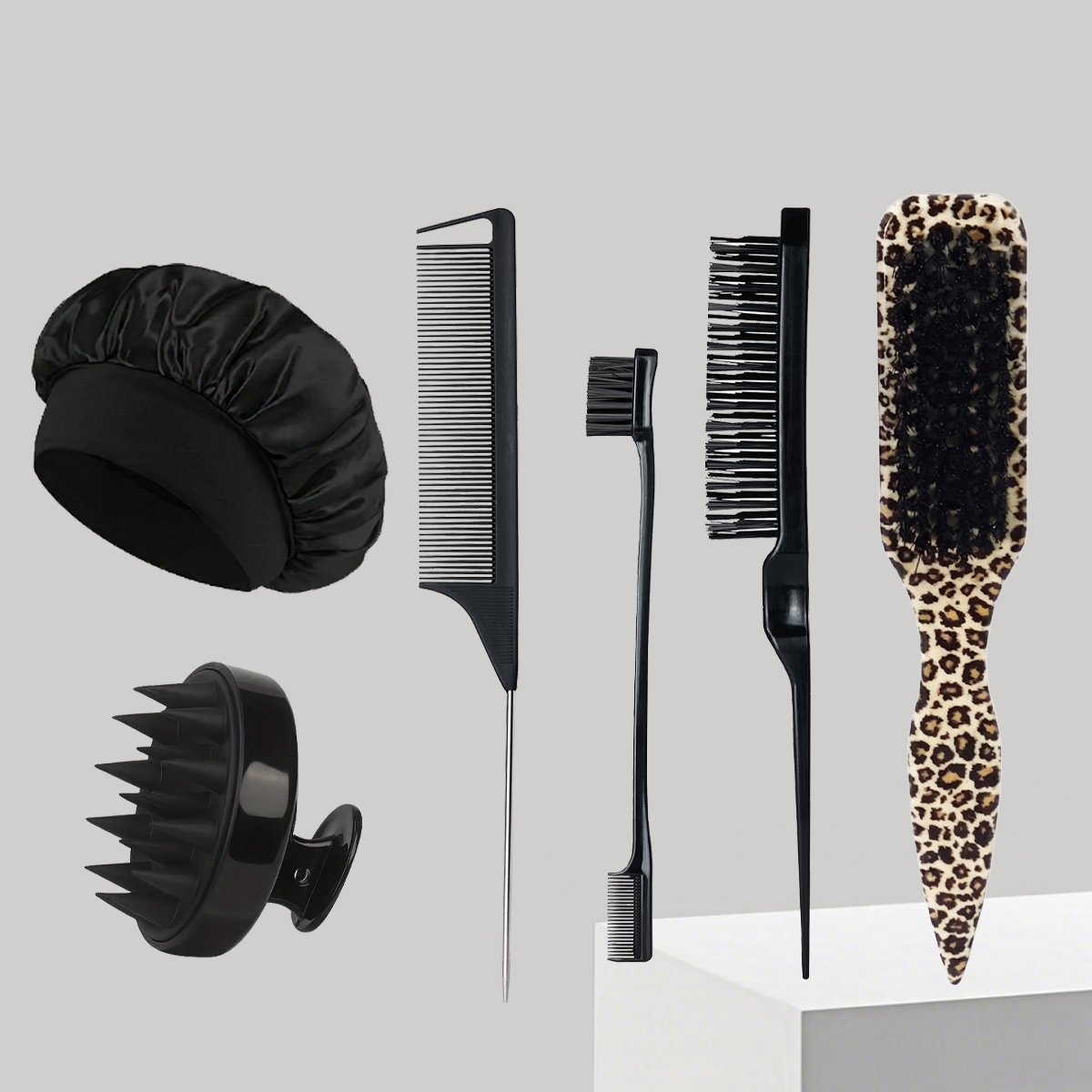 Juego de 6 herramientas para p - Hair Scalp Massager reseña y precio