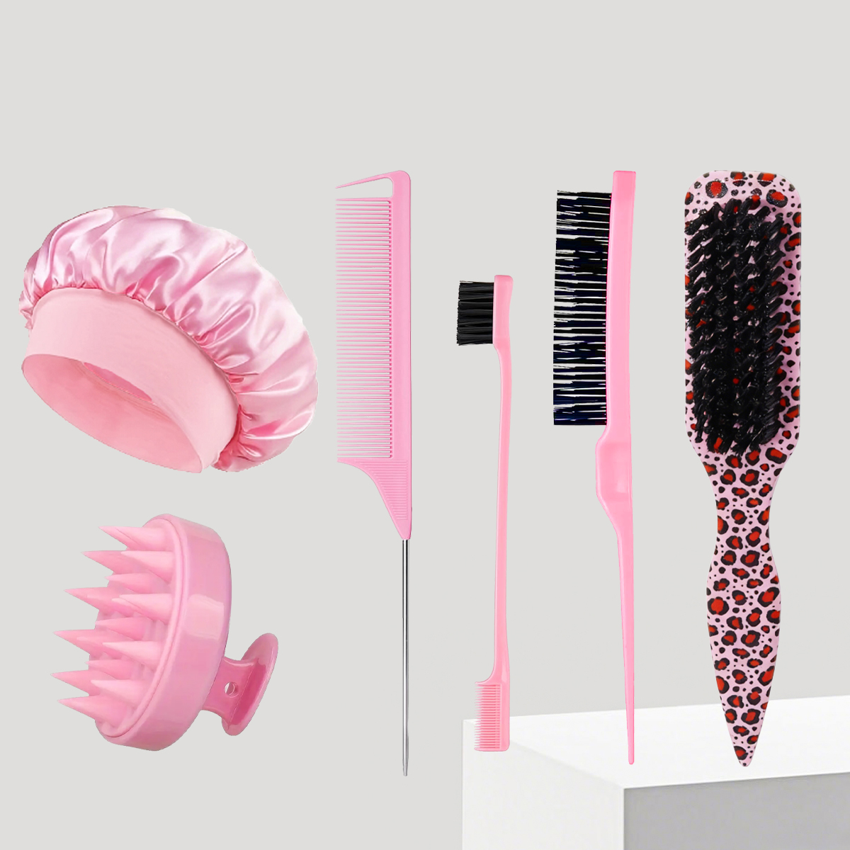Juego de 6 herramientas para p - Hair Scalp Massager reseña y precio