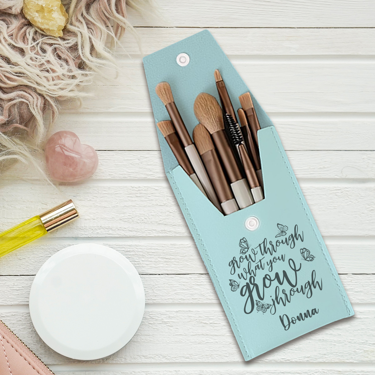 1 brocha de maquillaje con nom - Beauty Makeup Design reseña y precio
