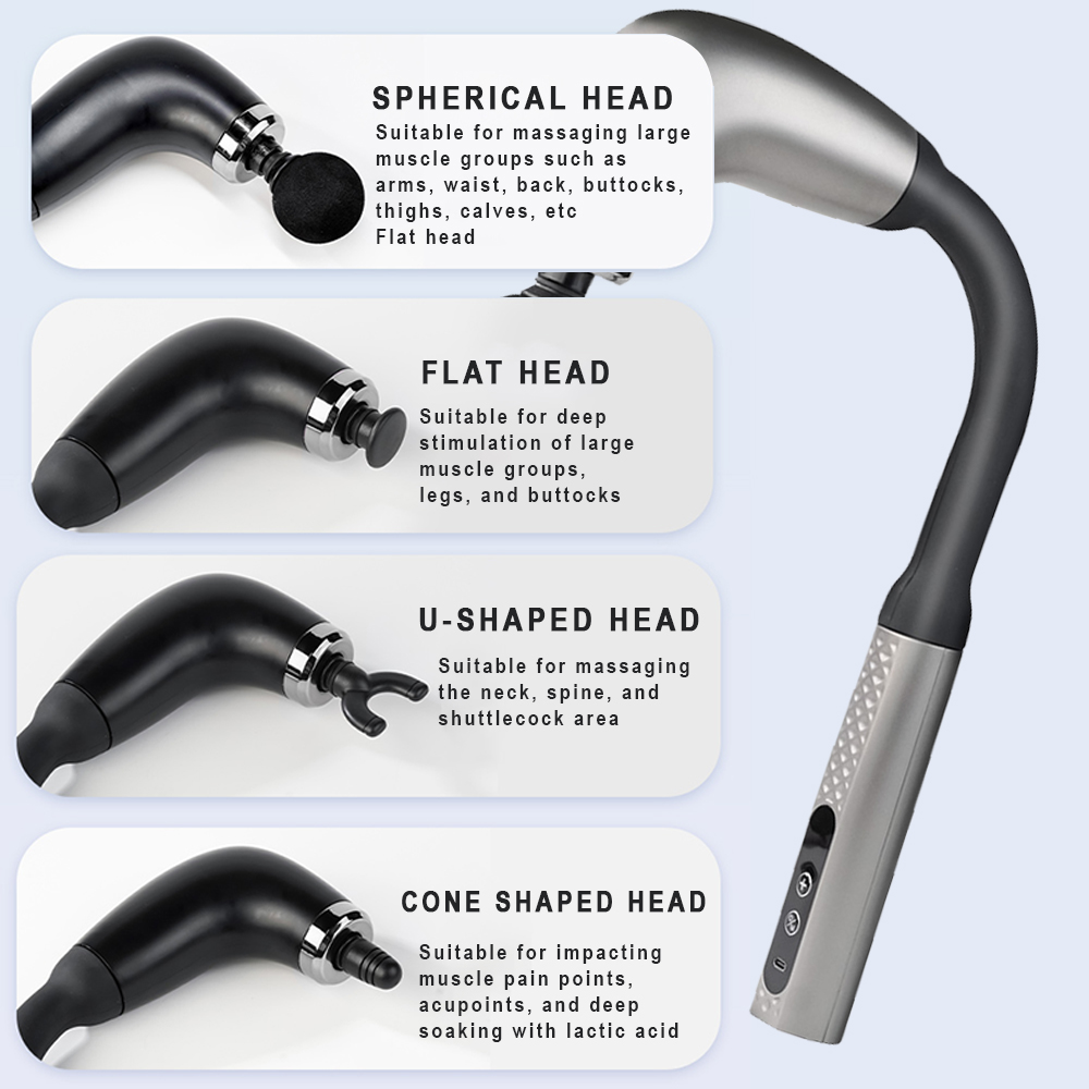 Pistola de masaje fascial port - Hair Scalp Massager reseña y precio