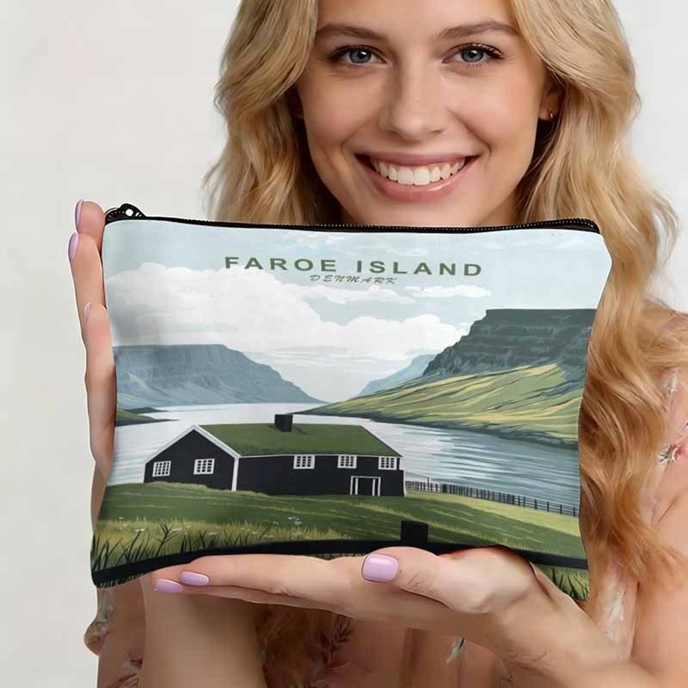 1 pieza de paisaje tranquilo d - Woman Beauty Makeup reseña y precio
