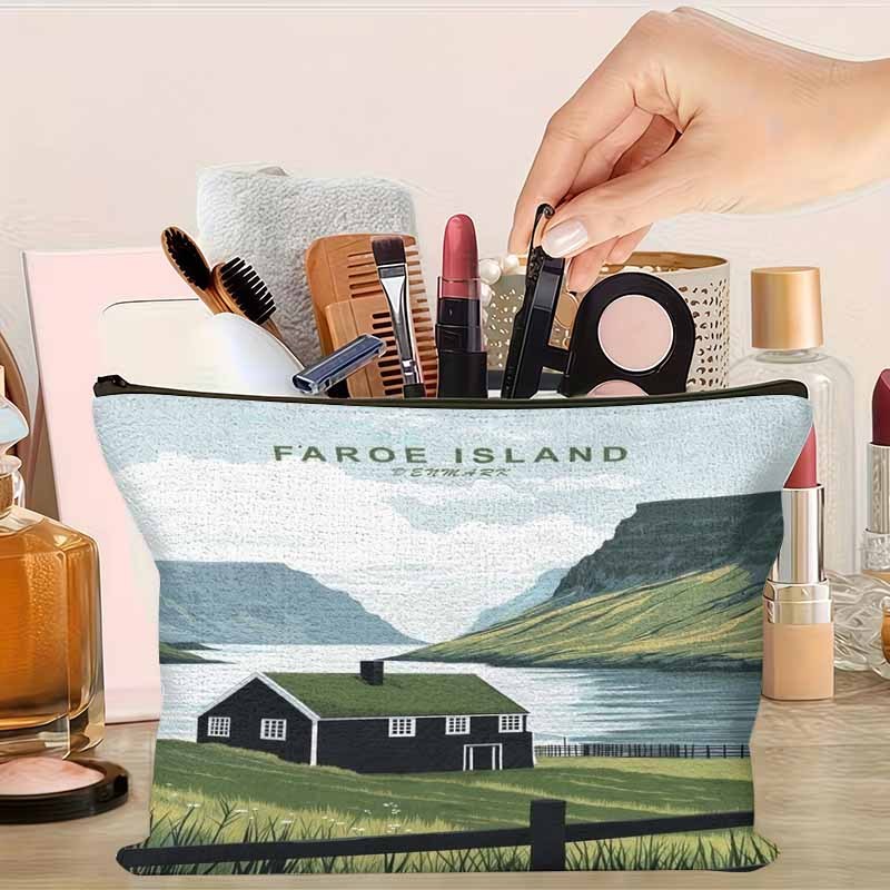 1 pieza de paisaje tranquilo d - Woman Beauty Makeup reseña y precio