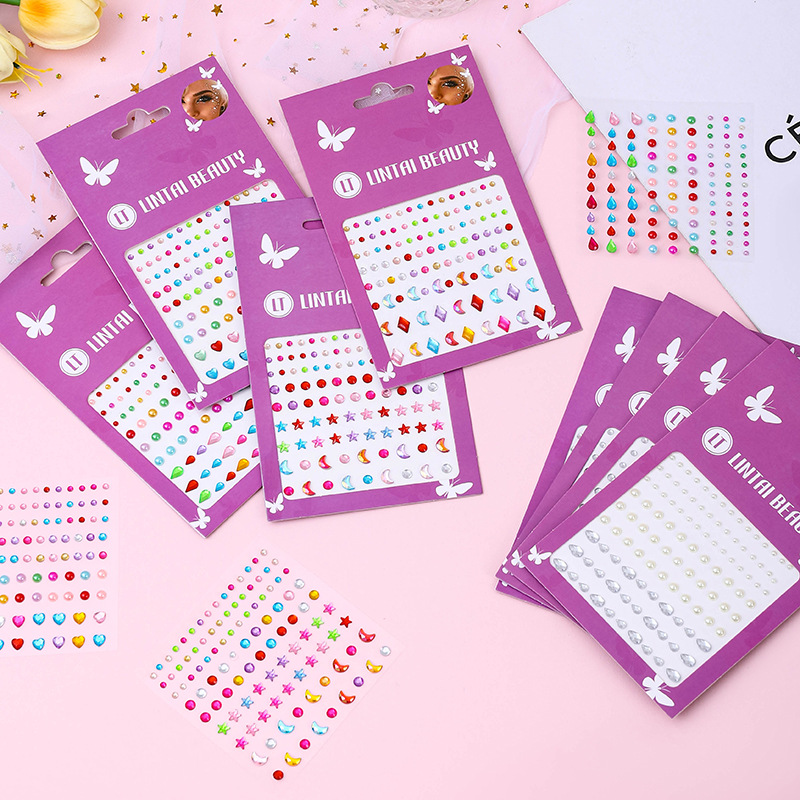 Pegatinas de Gemas Faciales Au - Beauty For Makeup reseña y precio