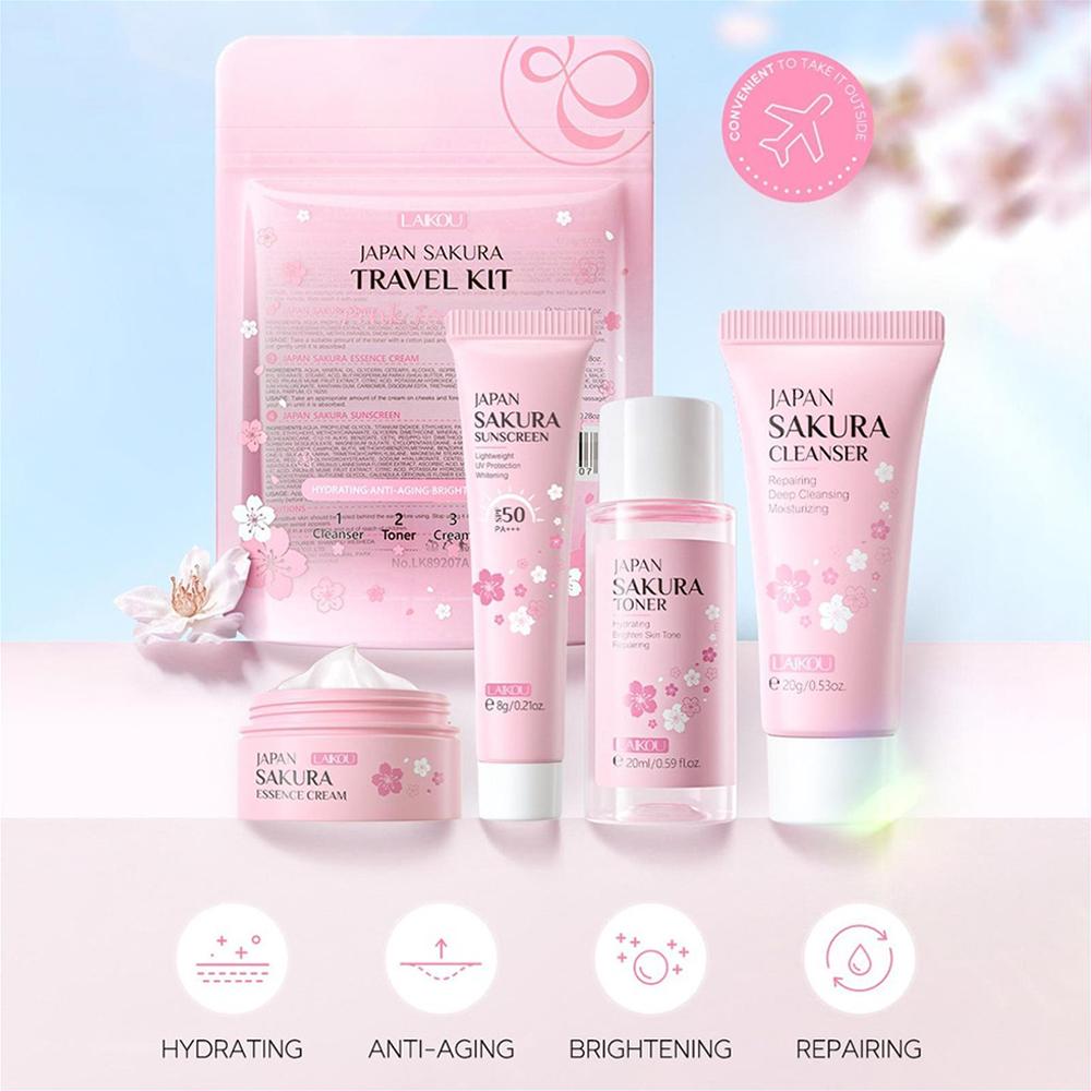 Sakura-Juego de cuidado de la  - Beauty For Makeup reseña y precio