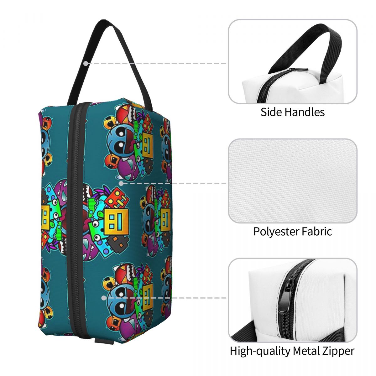 Bolsa de maquillaje Geometry D - Beauty Makeup Games Free reseña y precio